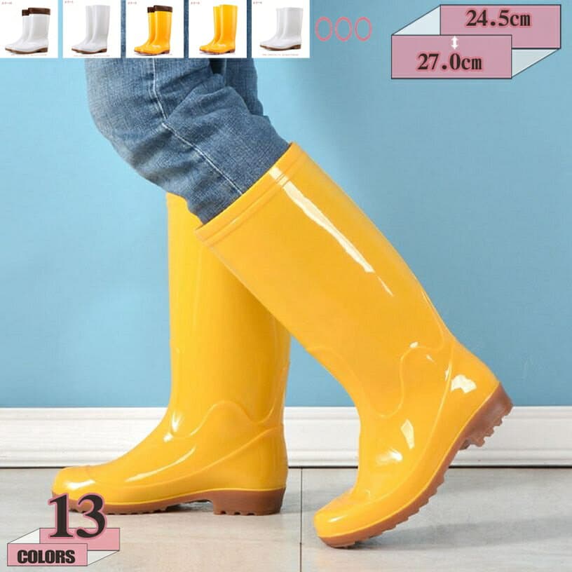 ロングレインブーツ 長靴 メンズ ブーツ おしゃれ かっこいい 折りたたみ 歩きやすい レインシューズ 軽量 履きやすい ガーデニングブーツ 園芸 釣り 防水 防滑 レインブーツ メンズ 長靴 厚底 滑りにくい 耐磨耗 梅雨 春 夏 秋冬 gratiahome