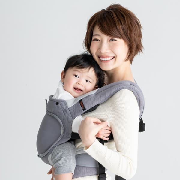 ナップナップnapnapベビーキャリーBASIC メッシュドライ+新生児パッドセット　抱っこ紐 赤ちゃん　新生児から　4歳　速乾メッシュ　安心安全 thumbnail 3