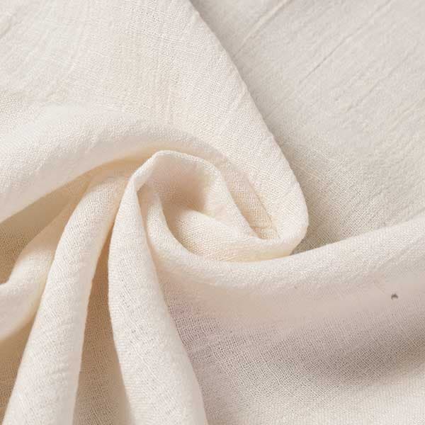 通常価格74円→55円にお値下げ★【1m以上/10cm単位】【生地幅：130cm】コットン麻スラブボイルガーゼ【カラー：ベージュ】[ガーゼ][服地・生地・布][ベージュ系][TNGP5014]【品番：y0427】