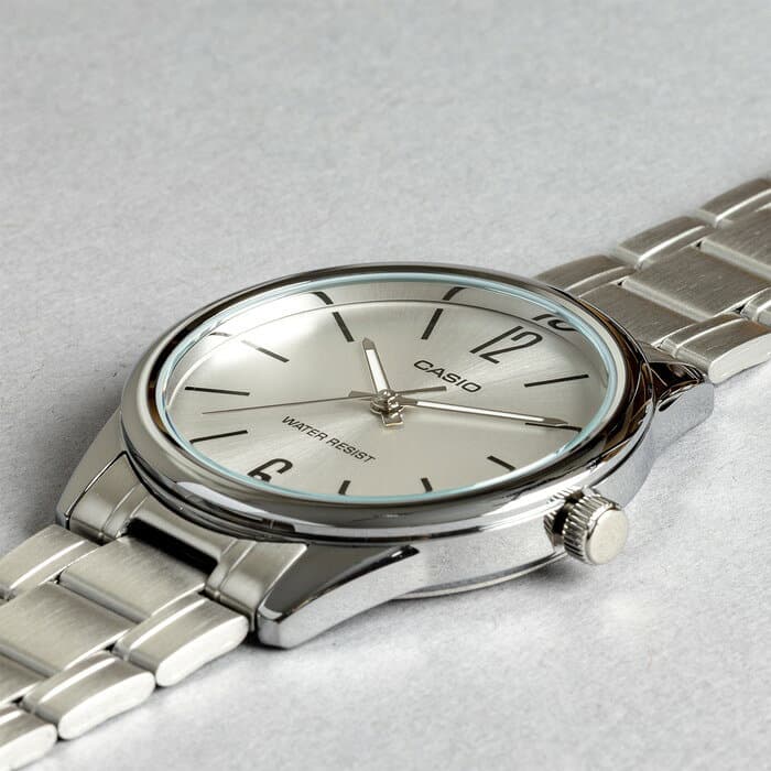 【10年保証】【日本未発売】CASIO STANDARD カシオ スタンダード MTP-V005D-7B 腕時計 時計 ブランド メンズ レディース キッズ 子供 男の子 女の子 チープカシオ チプカシ アナログ シルバー 海外モデル メタル ギフト プレゼント thumbnail 2