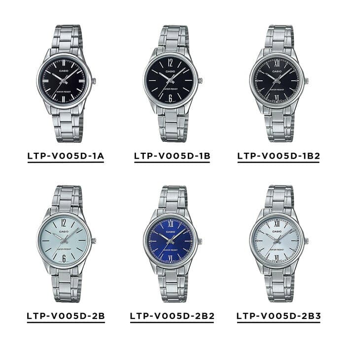 【10年保証】【日本未発売】CASIO STANDARD WOMEN カシオ スタンダード LTP-V005D 腕時計 時計 ブランド レディース キッズ 子供 女の子 チープカシオ チプカシ アナログ 軽量 薄型 ビジネス 高級感 高見え シンプル かわいい メタル 海外モデル ギフト プレゼント thumbnail 2