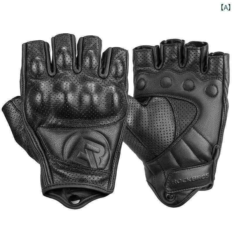 自転車 グルーブ 実用 ロック ブラザーズ オートバイ 乗馬 手袋 メンズ 夏 薄型 ハーフフィンガー オフ ロード 落下 防止 保護 具 騎士 装備