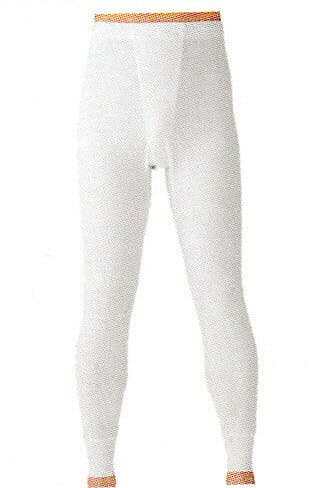 ひざあて・腰あて付き男性用 長ズボン下　保温肌着ニットキルト　表裏 綿100％　中綿 ポリエステル100％M・L・LL　白・グレー男性用　ももひき・パッチ・レギンス　膝・腰 部分　重点保温　紳士　メンズ【送料無料】