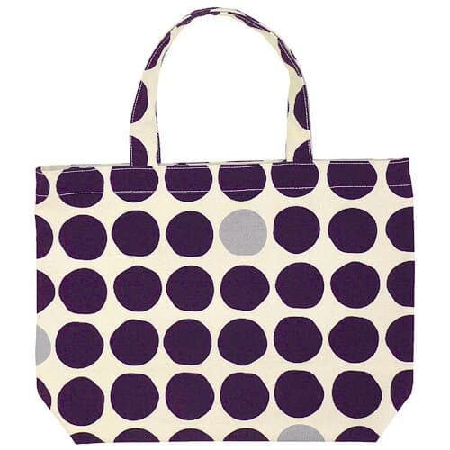 濱文様　帆布トート大　大玉