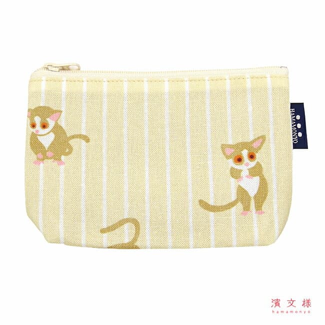 濱文様　豆ポーチ　ショウガラゴ