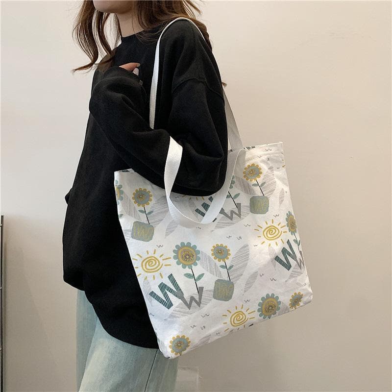 バッグ レディース 学生 大容量 トートバッグ ショルダーバッグ 帆布 縦型 リラックス カジュアル 通学 サブバッグ 普段使い かわいい インスタ映え 清潔感 春夏