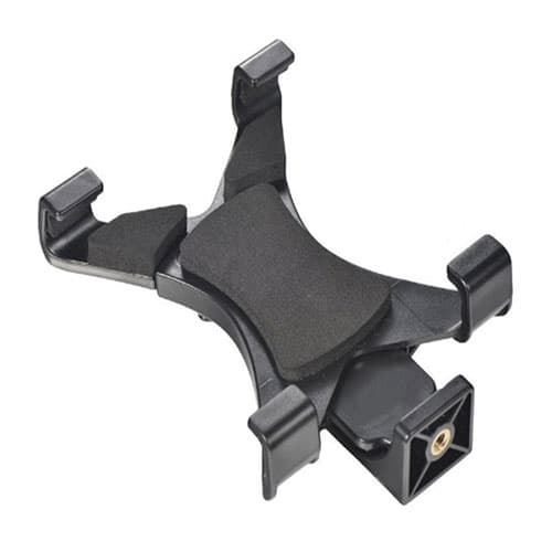 bitstrong クロス型 タブレットホルダー(12.3〜19.5cm)1/4ネジ対応 ブラック BS-SS19-KR