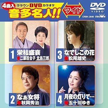 【中古】クラウンDVDカラオケ 音多名人! !