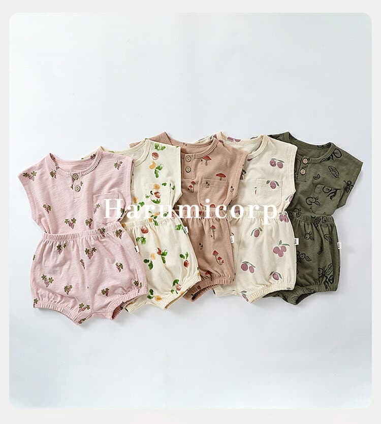 ジャージ 上下セット ベビー服 女の子 男の子 tシャツ 半袖 綿 ショートパンツ スポーツ 子供服 セットアップ キッズ 夏服 新生児 赤ちゃん 73cm 80cm 90cm 100cm 子ども服 部屋着 ルームウェア パジャマ おしゃれ 可愛い 入園 保育園 誕生日 プレゼント お出かけ thumbnail 3