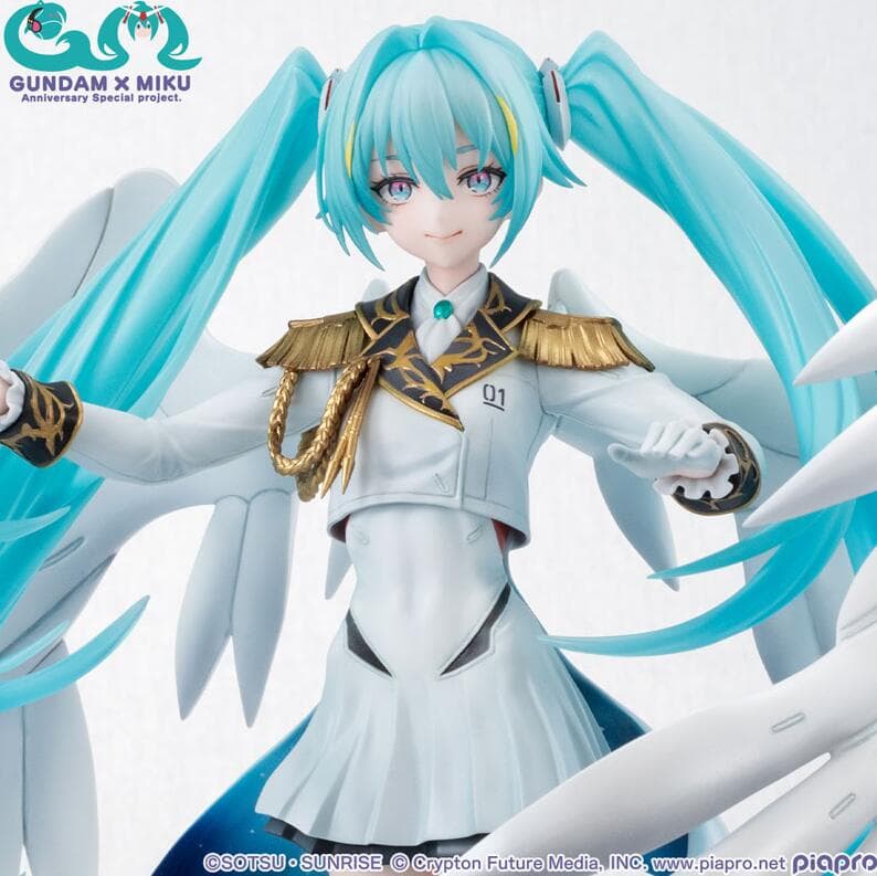 【限定販売・2026/6月発売予定】Lucrea(ルクリア) 機動戦士ガンダム45周年×初音ミク 初音ミク×ウイングガンダムゼロ EW 完成品フィギュア[メガハウス] thumbnail 2