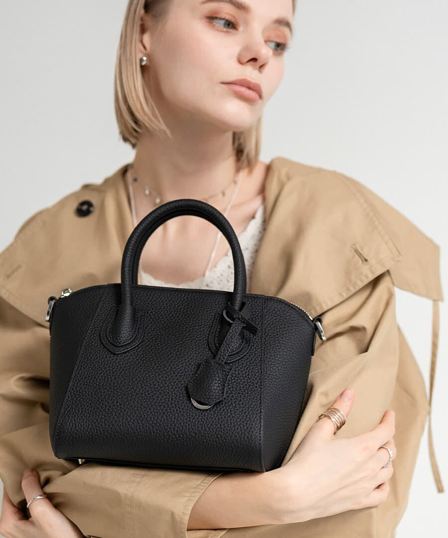 発売から5年以上ロングセラー継続中｜シリーズ売上累計25,000個突破 本革 ショルダーバッグ レディース【第4世代・改良版 Shiena シエナ Sサイズ｜HAYNI ヘイニ】2way 斜めがけ ハンドバッグ 軽量 上品 セレモニー シンプル 母の日 入学式 入園式 セレモニーバッグ pt thumbnail 2