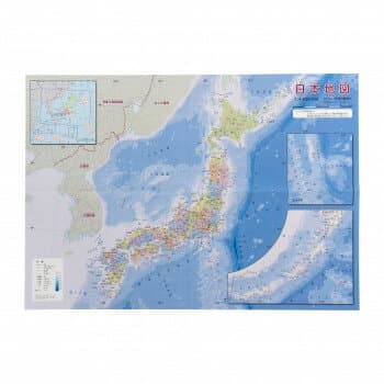 東京カートグラフィック 日本地図 A2 MPJA【メーカー直送：代金引換不可：同梱不可】【北海道・沖縄・離島は配達不可】