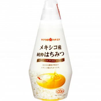 サクラ印　メキシコ産　純粋はちみつ　290g×12本【メーカー直送：代金引換不可：同梱不可】【北海道・沖縄・離島は配達不可】