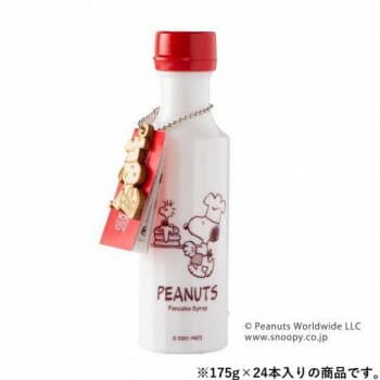 クインビーガーデン スヌーピー パンケーキシロップ(100％メープルシロップ) 175g×24本【メーカー直送：代金引換不可：同梱不可】【北海道・沖縄・離島は配達不可】