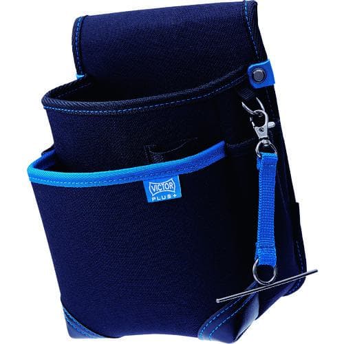 ■Victor ビクタープラス 腰袋2段〔品番:VPSB22〕【1371604:0】[店頭受取不可]