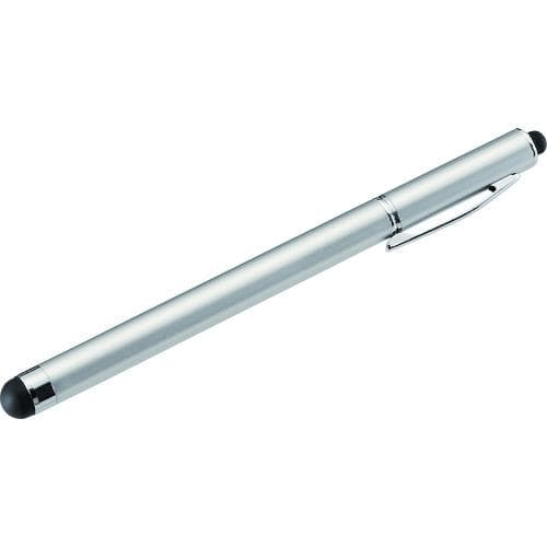 ■SANWA スマートフォン&タブレット用タッチペン(シルバー)〔品番:PDAPEN27SV〕【2032629:0】[送料別途見積り][掲外取寄][店頭受取不可]