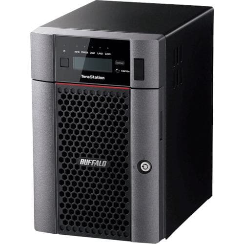 ■バッファロー TeraStation TS5610DNシリーズ 10GbE標準搭載 6ドライブNAS 36TB〔品番:TS5610DN3606〕【4299886:0】[送料別途見積り][掲外取寄][店頭受取不可]