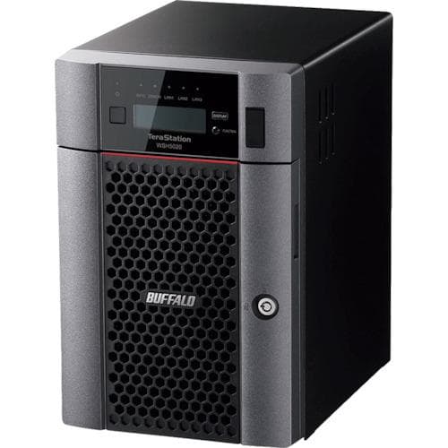 ■BUFFALO HW-RAID Windows Server IoT 2019 for Storage Standard Edition 6ベイデスクトップNAS 36TB〔品番:WSH5620DN36S9〕【4306089:0】[送料別途見積り][掲外取寄][店頭受取不可]