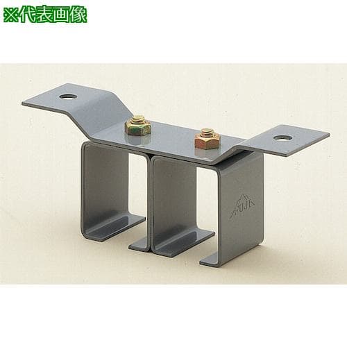 ■ヤボシ 天井受二連(スチール製) 4号〔品番:4T2〕【4945890:0】[送料別途見積り][掲外取寄][店頭受取不可]