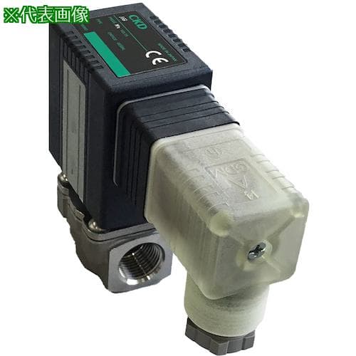 ■CKD 直動式2ポート電磁弁(マルチフィット[[R中]])〔品番:FFB4108A4T3L3P〕【5474745:0】[送料別途見積り][掲外取寄][店頭受取不可]