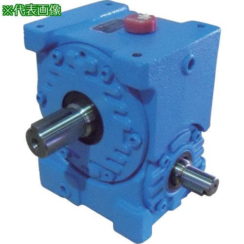 ■マキシンコー 一段ウォーム減速機 入力容量12.9kW〔品番:MAB125R15〕【8483684:0】[法人・事業所限定][外直送元][店頭受取不可]