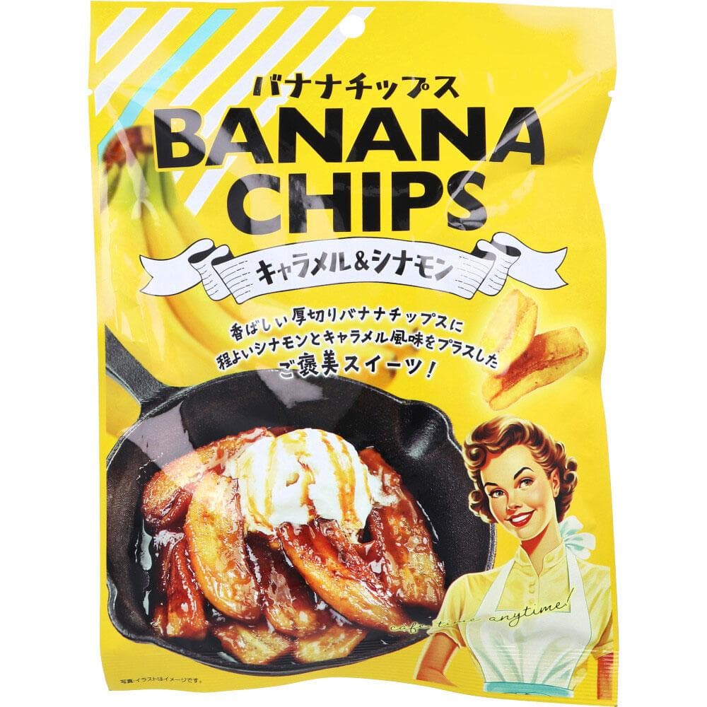 バナナチップス キャラメル＆シナモン 100g