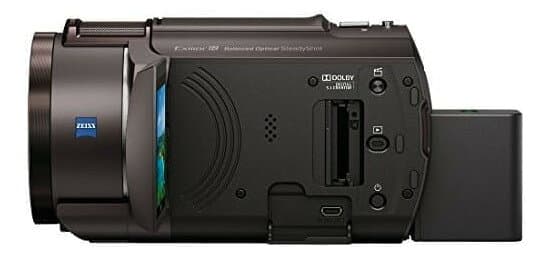 【中古】【1ヶ月保証】 ビデオカメラ ソニー SONY Handycam FDR-AX45A(2022年モデル) ブロンズブラウン 内蔵メモリー64GB 光学ズーム20倍 空間光学手ブレ補正 FDR-AX45A B thumbnail 3
