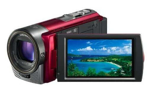 【中古】【1ヶ月保証】 ビデオカメラ ソニー SONY Handycam HDR-CX180 レッド HDR-CX180/R