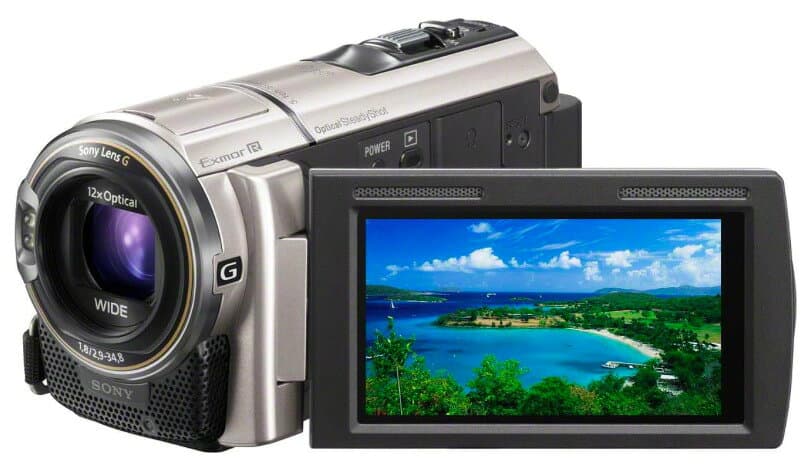 【中古】【1ヶ月保証】 ビデオカメラ ソニー SONY Handycam HDR-CX590V シャンパンシルバー thumbnail 2