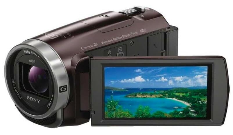 【中古】【1ヶ月保証】 ビデオカメラ ソニー SONY HDR-CX675 32GB 光学30倍 ボルドーブラウン Handycam HDR-CX675 T