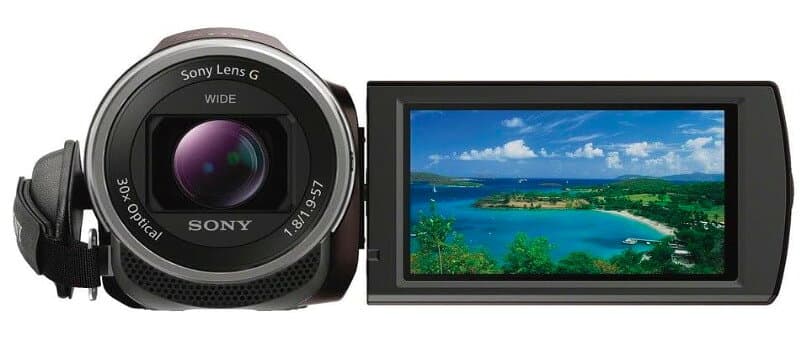 【中古】【1ヶ月保証】 ビデオカメラ ソニー SONY HDR-CX675 32GB 光学30倍 ボルドーブラウン Handycam HDR-CX675 T thumbnail 2