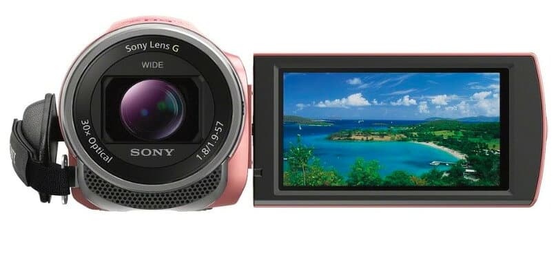【中古】【1ヶ月保証】 ビデオカメラ ソニー SONY HDR-CX675 32GB 光学30倍 ピンク Handycam HDR-CX675 P thumbnail 2