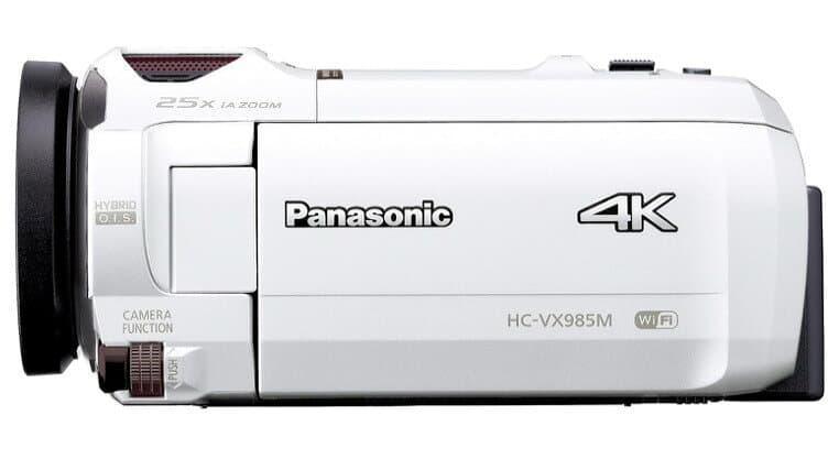 【中古】【1ヶ月保証】 ビデオカメラ パナソニック Panasonic 4K ビデオカメラ VX985M 64GB あとから補正 ホワイト HC-VX985M-W thumbnail 2