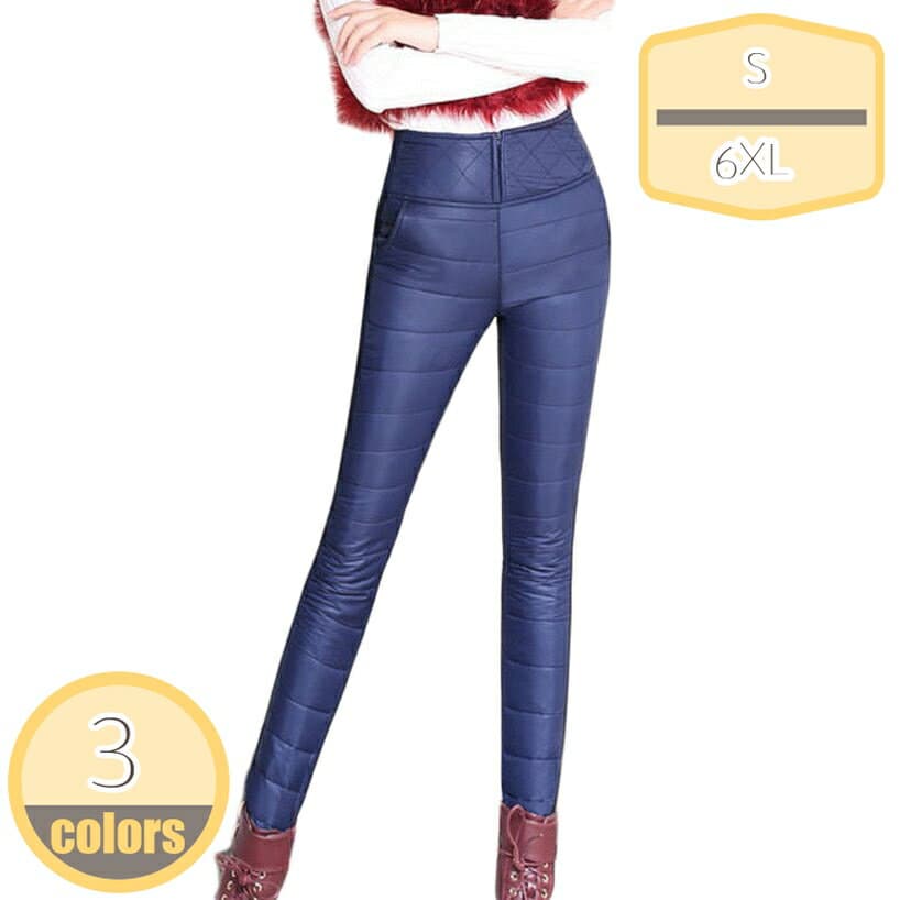 1000円OFFクーポン ダウンパンツ レディース ボトムス 暖かい 防風 撥水 防寒 ダウン ボトムス 冬 暖かい パンツ 防寒着 ダウン ズボン 母 プレゼント アウトドア/自転車/バイク/通勤/通学 ロングパンツ hikari-plus