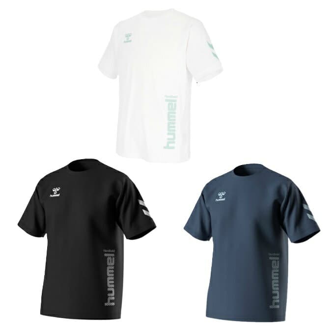 ヒュンメル hummel ハンドボールウェア 半袖シャツ メンズ ハンドボール BASIC プラクティスシャツ HAP1218