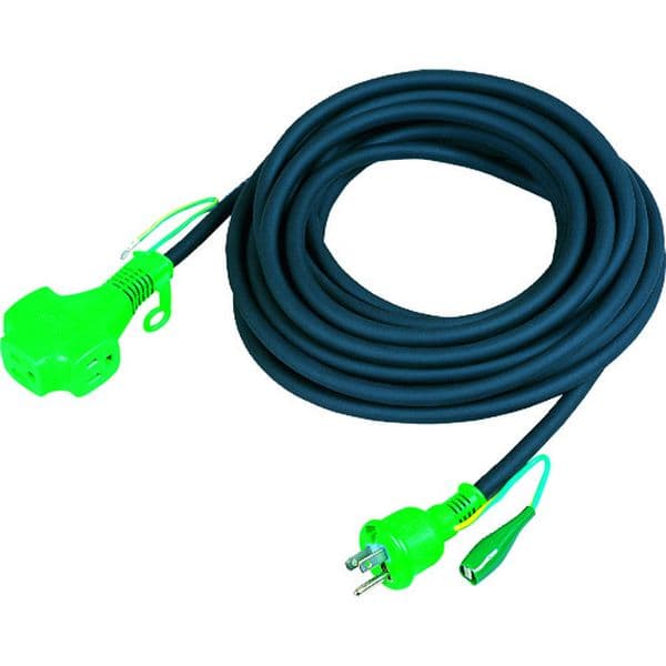 【メーカー在庫あり】 PPT30E 日動工業(株) 日動 トリプルポッキン延長コード アース付 30m 黒 PPT-30E HD店