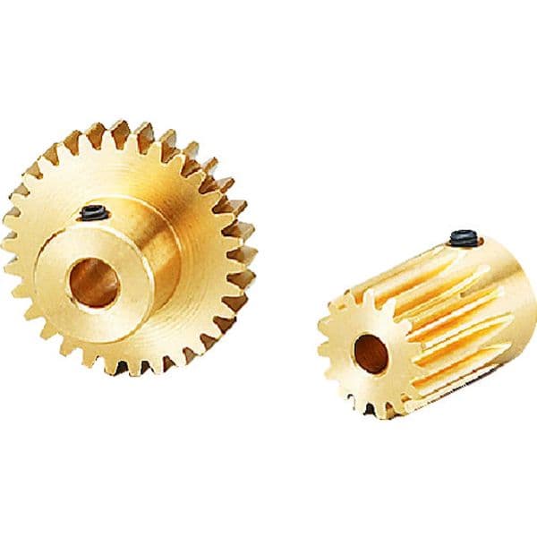 【メーカー在庫あり】 S80B16BP0704 黄銅平歯車 16B＋0704 形状B1 モジュール0.8 歯数16 S80B HD店