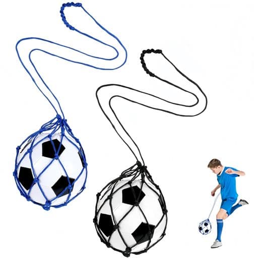 Jindiziボールネットサッカーボール入れメッシュ25.5*30.5cmサッカーボールネットアウトドア収納バッグポータブルボールネット学校/部活/試合練習などに収納