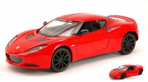 【送料無料】ホビー　模型車　車　レーシングカー ロータスエボラモデルlotus evora s 2012 red 124 model motormax