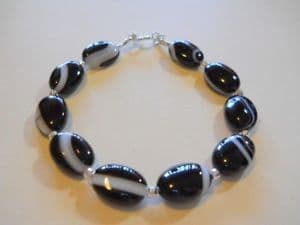 【送料無料】ブレスレット　アクセサリ—　スターリングシルバーブレスレットsardonyx sterling silver bracelet 7 12