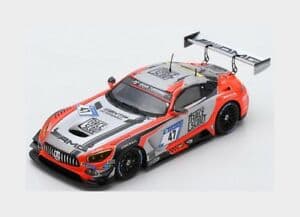 【送料無料】模型車　スポーツカー　メルセデスグアテマラ＃ニュルブルクリンクバウマンモルタラスパークシングルメートルmercedes amg gt3 47 24h nurburgring 2018 dbaumann emortara spark 143 sg419 m