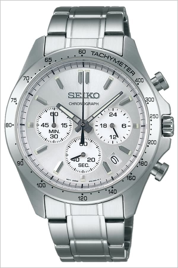 【最大18,576円引き】【44％OFF】 セイコー 腕時計 SEIKO 時計 SPIRIT スピリット メンズ シルバー SBTR009 旦那 ビジネス 仕事 スーツ クロノ クロノグラフ フォーマル 就活 防水 おしゃれ メタル ベルト CHGRWAT プレゼント thumbnail 2