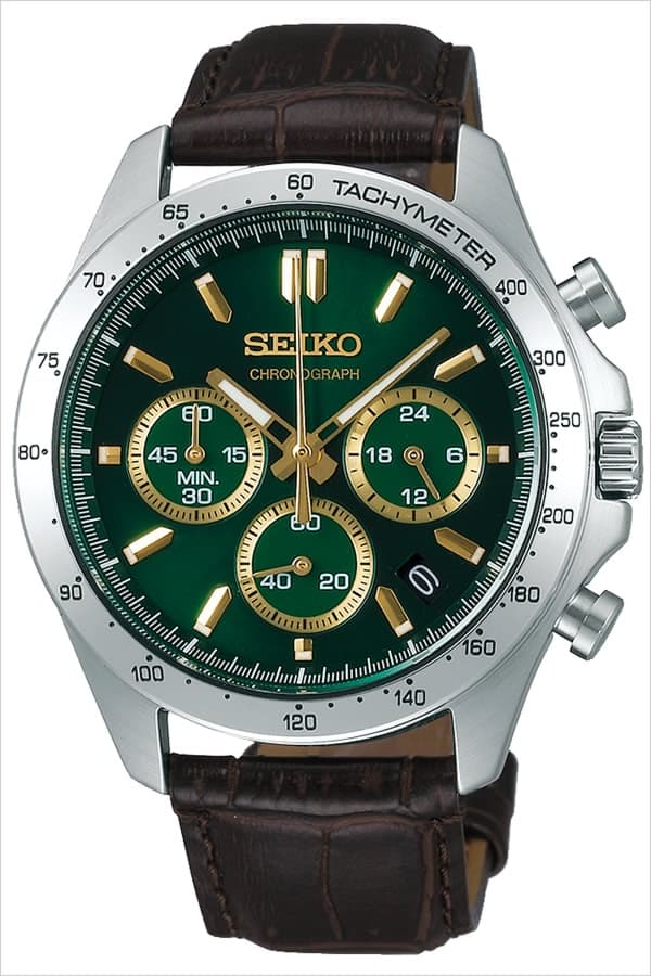 【最大18,576円引き】【44％OFF】 セイコー 腕時計 SEIKO 時計 スピリット SPIRIT メンズ グリーン SBTR017 旦那 夫 彼氏 男 友達 ビジネス 仕事 スーツ クロノグラフ フォーマル 就活 高級感 防水 おしゃれ メタル ベルト プレゼント ギフト 入学式 卒業式 thumbnail 2