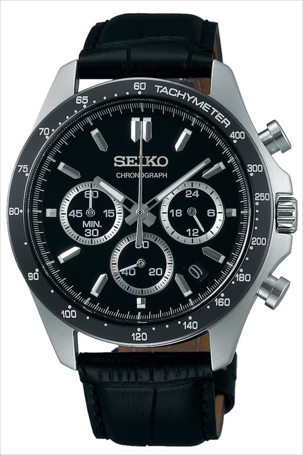 【最大18,576円引き】【44％OFF】 セイコー 腕時計 SEIKO 時計 スピリット SPIRIT メンズ ブラック SBTR021 旦那 ビジネス 仕事 スーツ クロノ クロノグラフ フォーマル 就活 高級感 防水 カジュアル おしゃれ メタル ベルト CHGRWAT プレゼント ギフト thumbnail 2