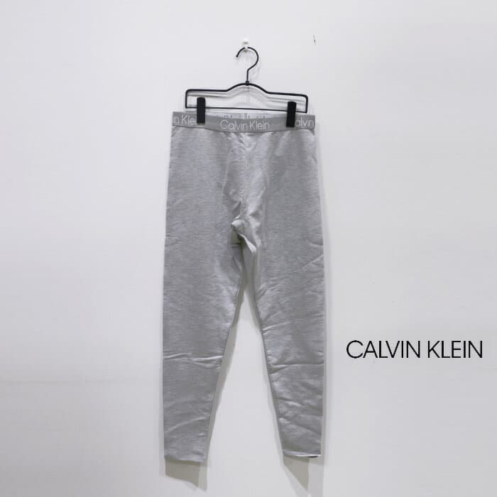 【SALE 60％OFF】Calvin Klein (カルバンクライン) レギンス　QS6758　LEGGING　 ウィメンズ　パンツ　ワイド　ロゴ　ジム