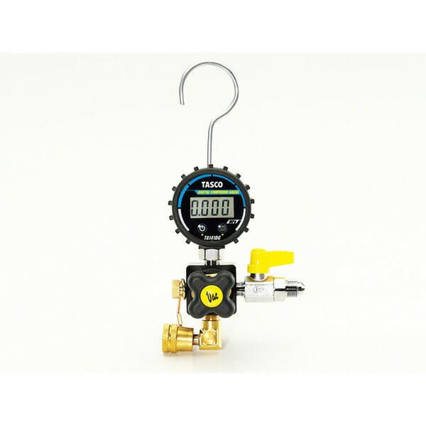 イチネンTASCO （タスコ） ウルトラミニ真空ポンプ用デジタル真空ゲージ TA142DG-3 冷凍・空調工具