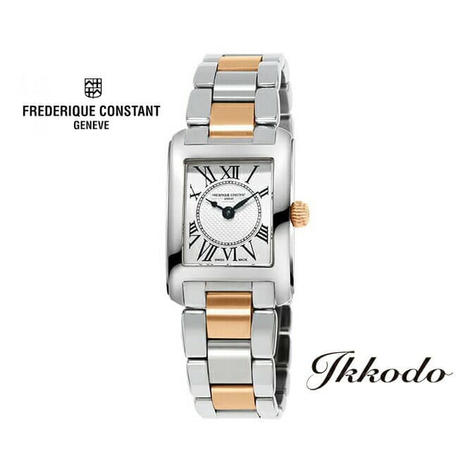 フレデリック・コンスタント フレデリックコンスタント FREDERIQUE CONSTANT クラシックカレ レディース腕時計 スイス製 クォーツ シルバーダイアル23mm×21mm 3気圧防水 日本国内正規品 2年保証 FC-200MC12B【FC200MC12B】