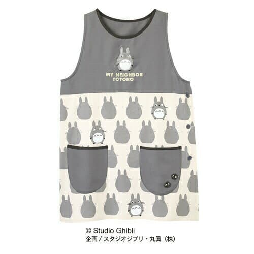 エプロン となりのトトロ 大トトロエプロン 保育士 幼稚園 先生 母の日 キャラクター ジブリ かわいい 丸眞 （メール便対象商品）