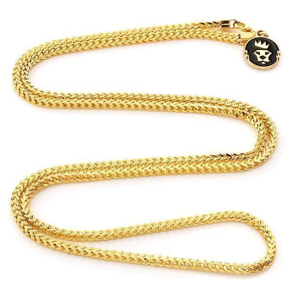 KING ICE キングアイス ネックレス チェーン 2.5MM FRANCO CHAIN 14kゴールド 金 シルバー メンズ 人気[アクセサリー] ユ00582 thumbnail 3