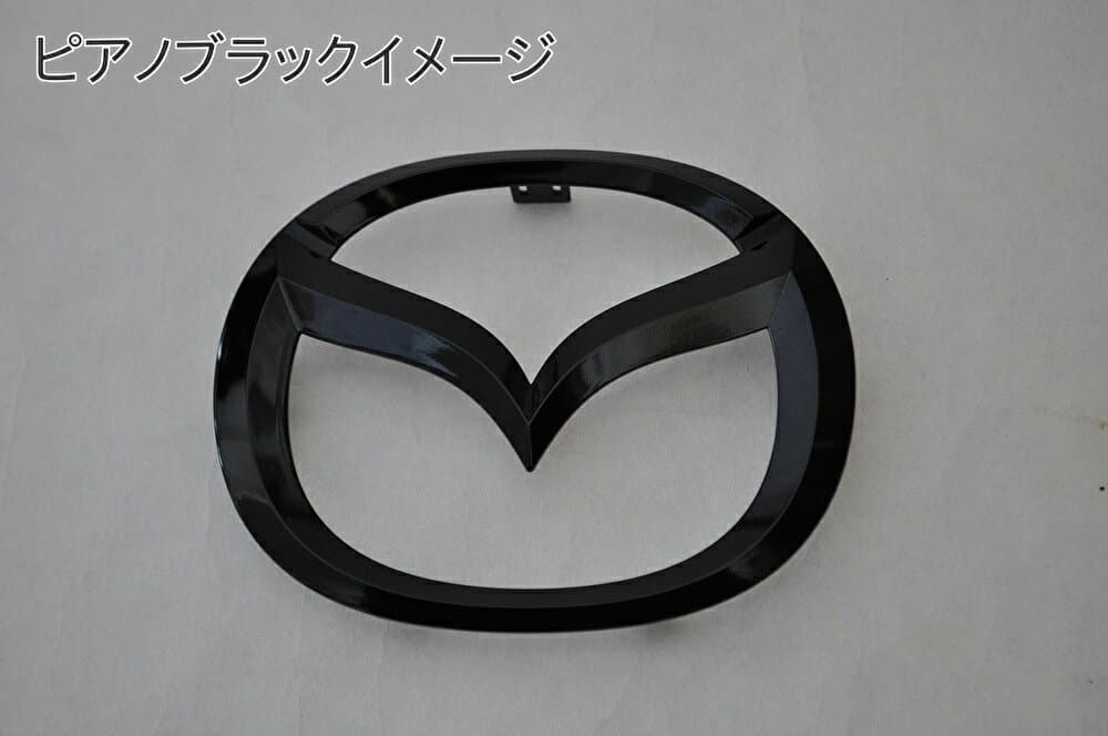 ND5RC/ND5RE　ロードスター　後期　マットブラックorピアノブラックエンブレム　フロントマツダマーク　　INVENTER/grow/メッキ/ブラッククローム/ゴールド/車エンブレム/車パーツ/ thumbnail 3